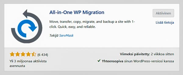 All-in-One WP Migration