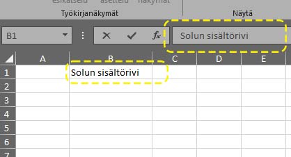 Soluun kirjoittaminen