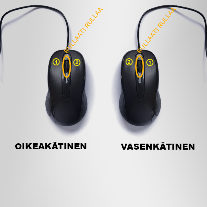Hiiri on tietokoneen hallintaan liittyvä laite..