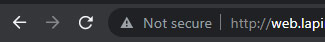 http http: Sivu ei sisällä SSL-salausta.