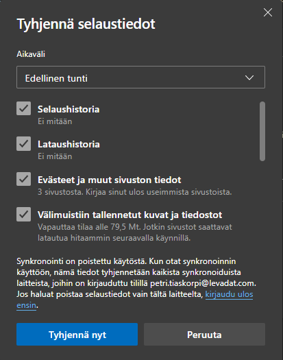 sivuhistoria-edge Microsoft Edge-selaimen verkkotyökalu on vastaavanlainen, kuin muidenkin selaimien.