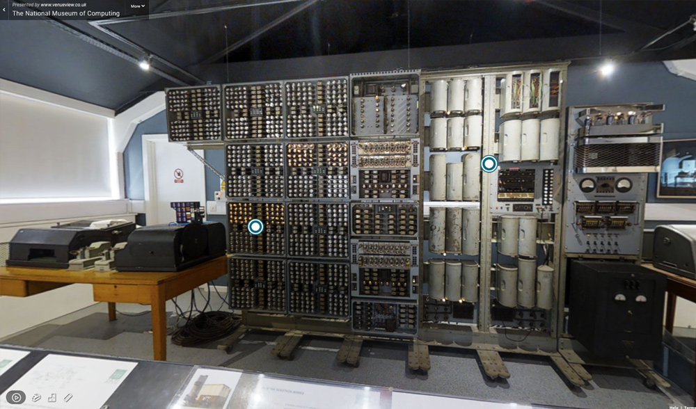 virtuaalikierros-computing National Museum of Computing - Bletchley, Englanti