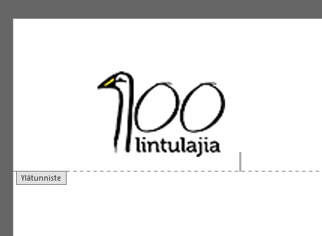 word-10 Lisätään ylätunnisteeseen logokuva.