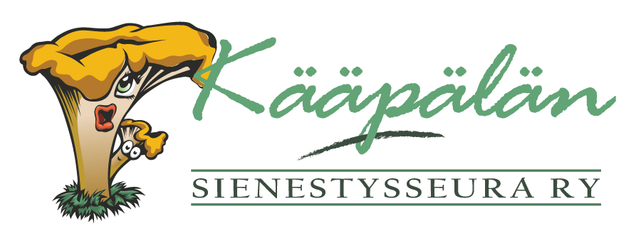 kaapalan-sienestysseura-logo WP-harjoitus fiktiivisen Kääpälän sienestysseuran logo